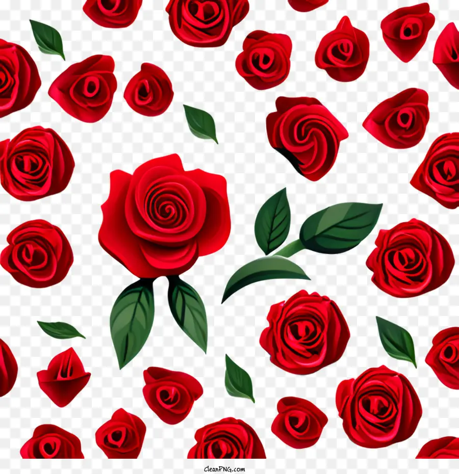 Rosa Vermelha，Rosas Vermelhas PNG