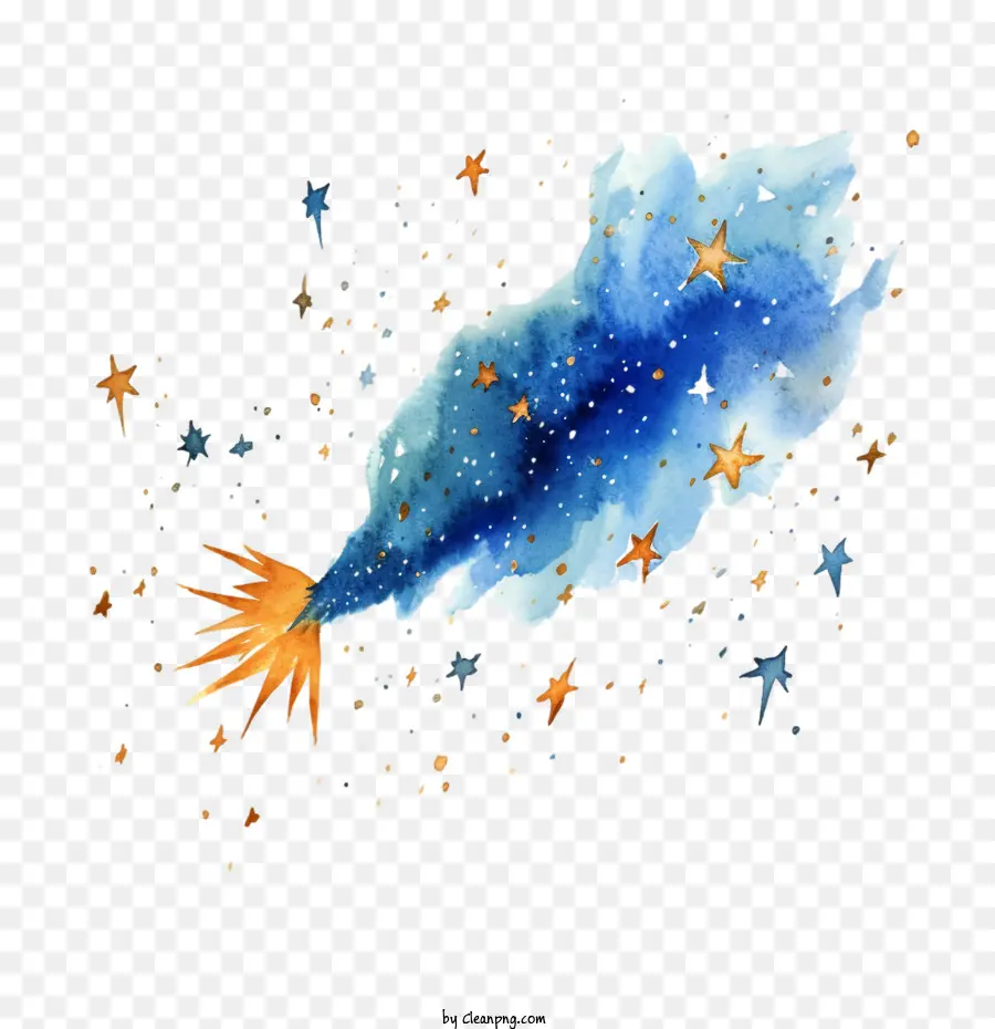 Estrelas Cadentes，Espaço PNG