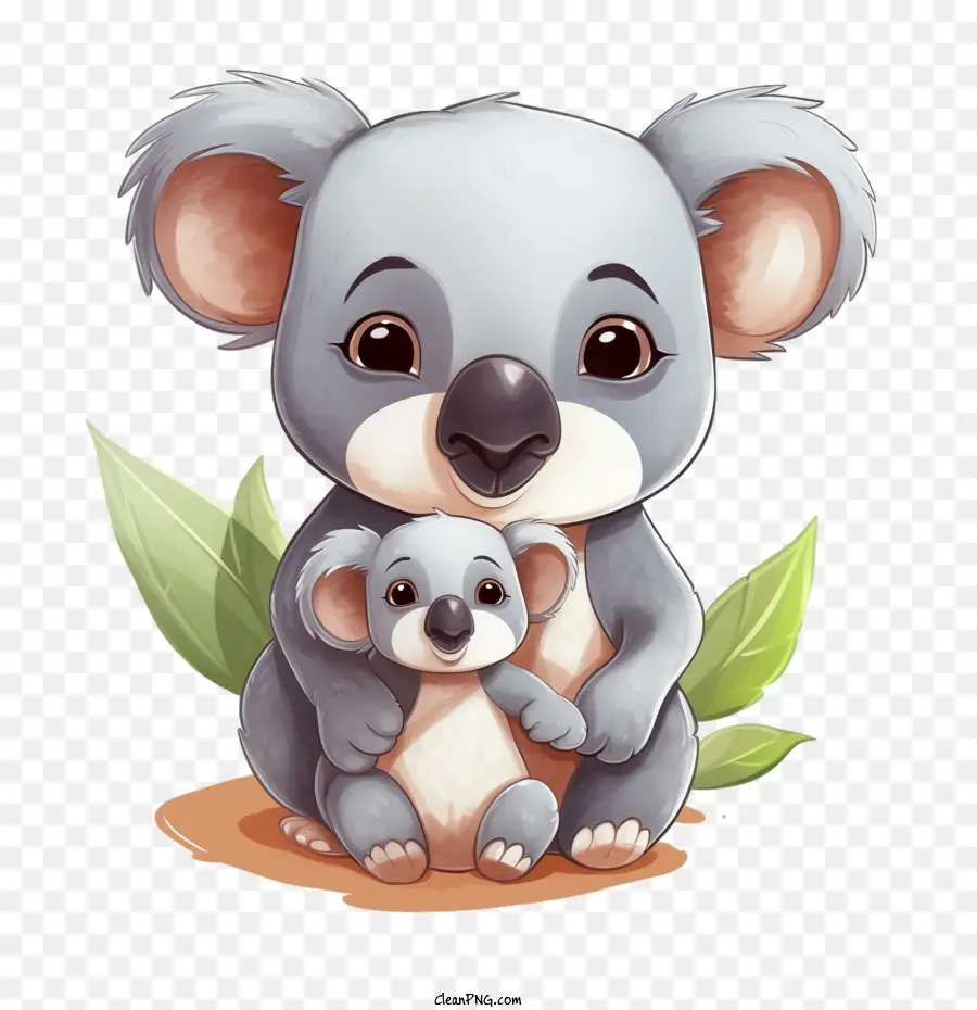 Koala，Bonito PNG