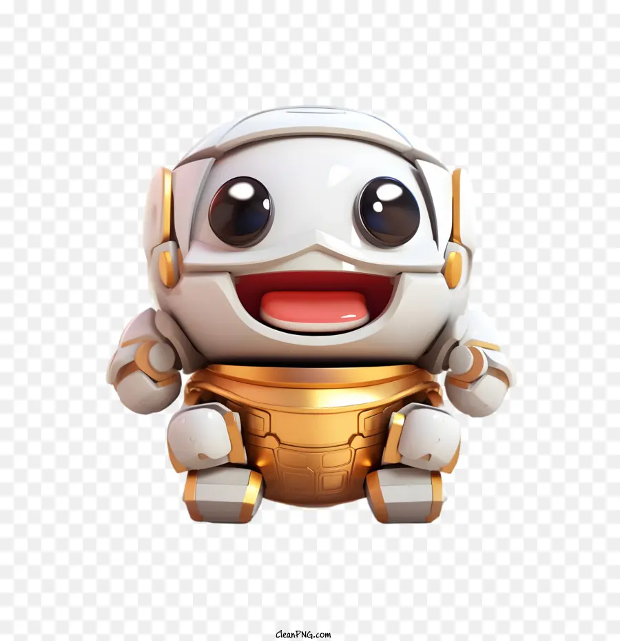 Emoji，Branco Robô PNG