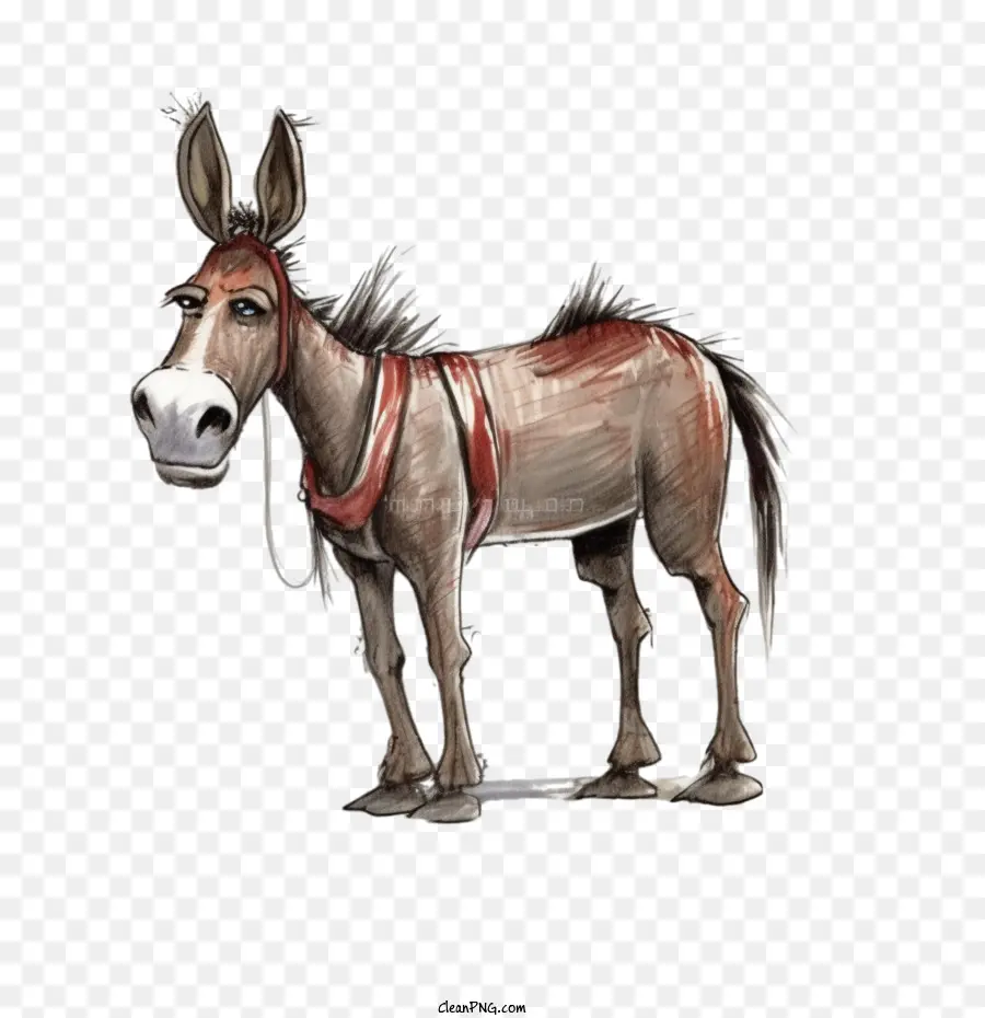 Burro，Cartoon Burro PNG