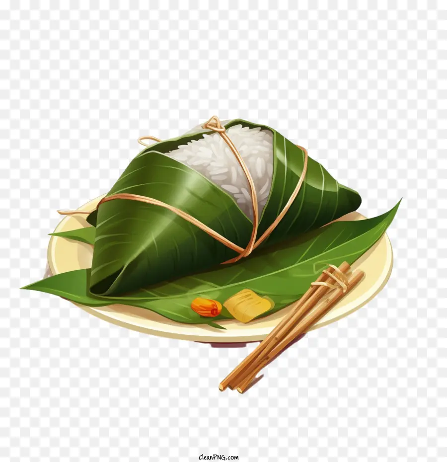 Zongzi，Comida Asiática PNG