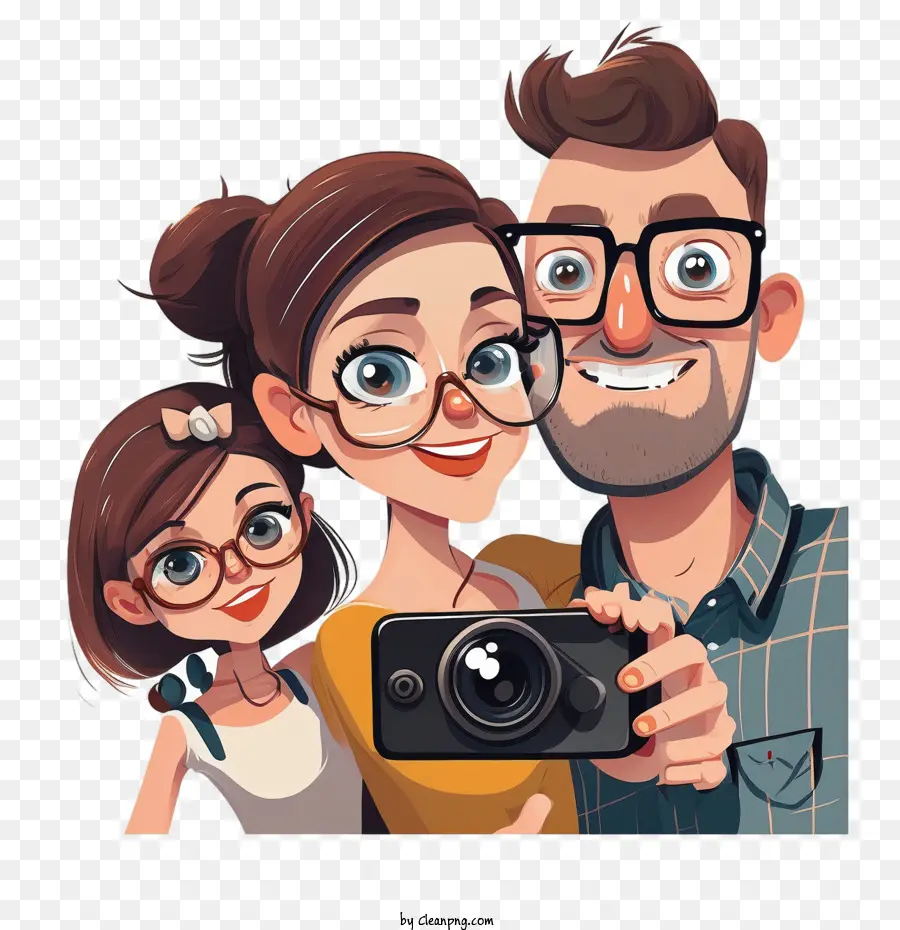 Selfie，Família PNG