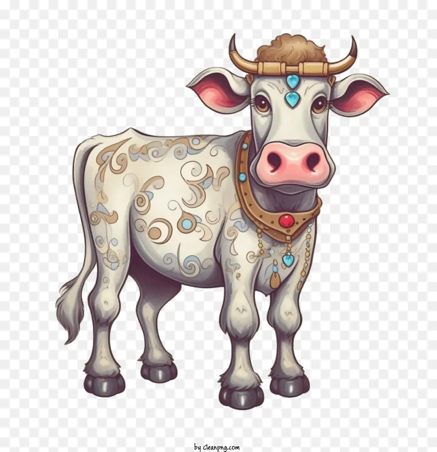 Cow，Branco PNG
