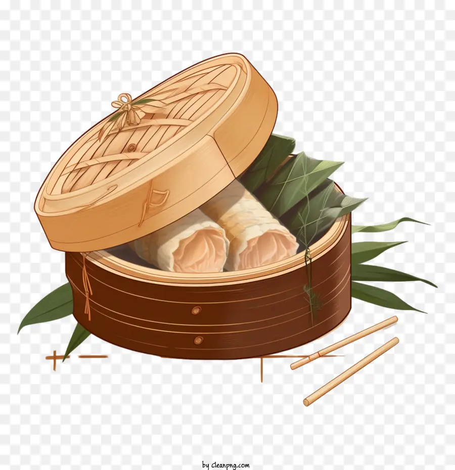 Comida Asiática，Dim Sum PNG