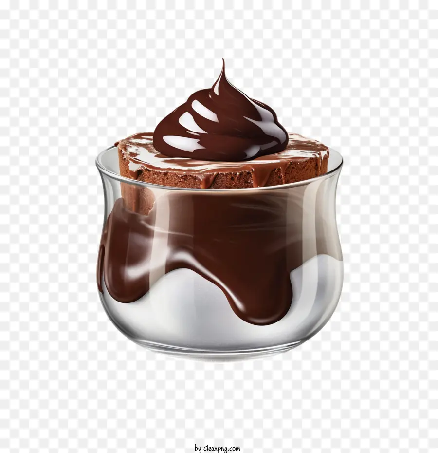 Pudim De Chocolate，Pudim PNG