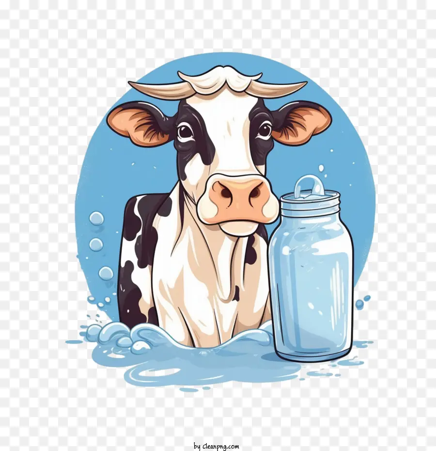 Leite，Cow PNG