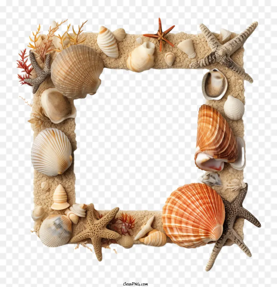 Seashell Quadro，Seashell PNG