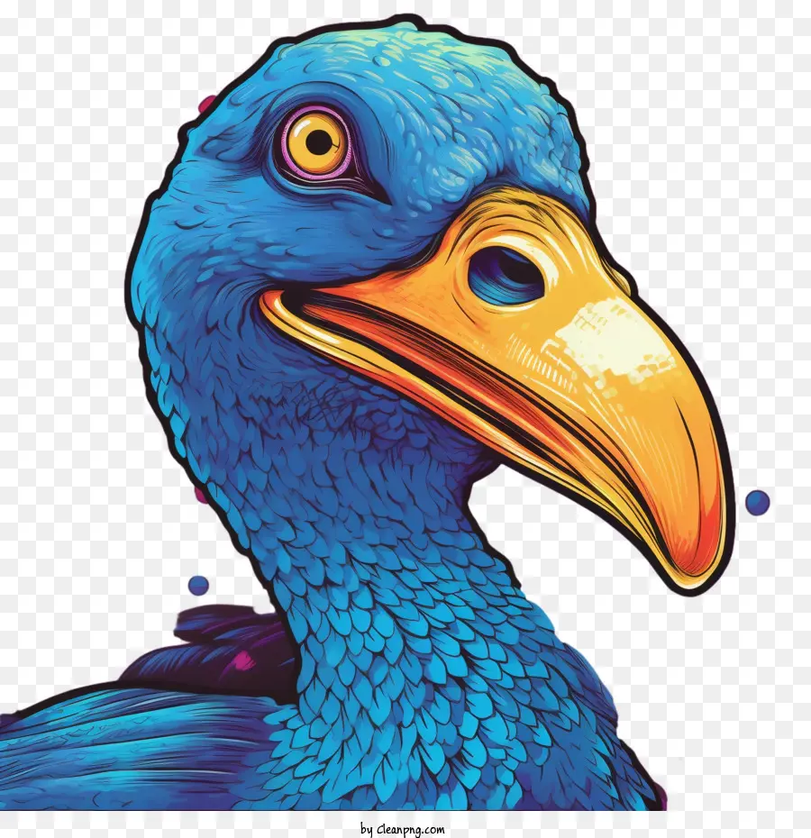 Dodo，Pássaro Azul PNG