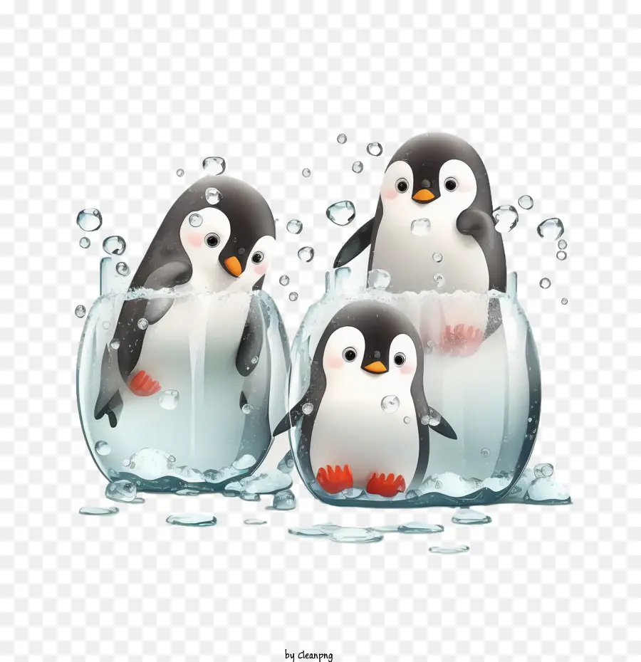 Pinguins，Penguin PNG