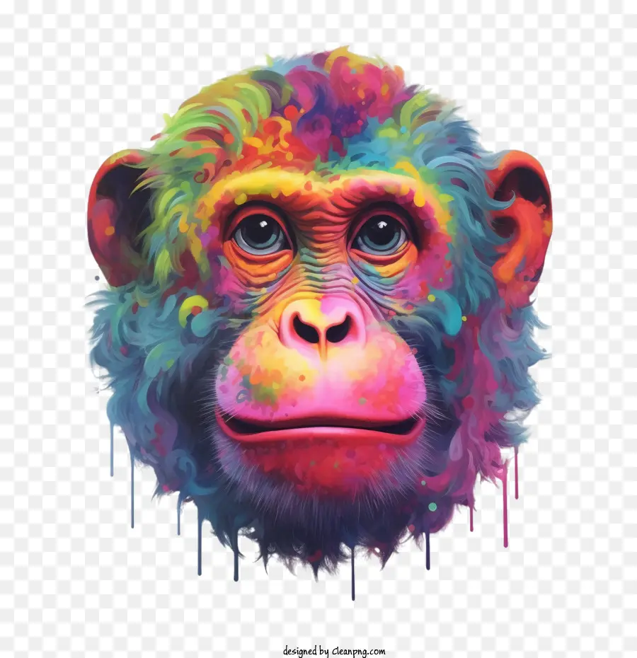 Macaco，Colorido PNG