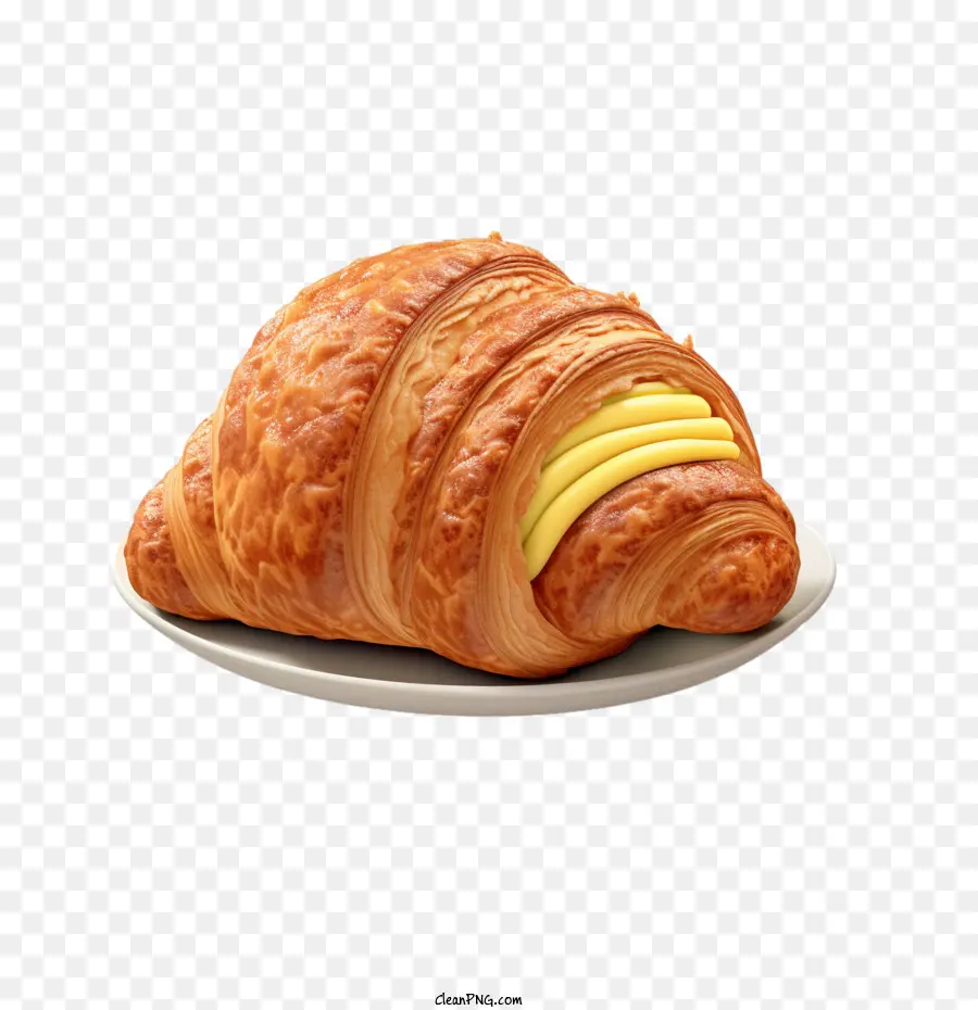 Croissant Pão，Croissant PNG