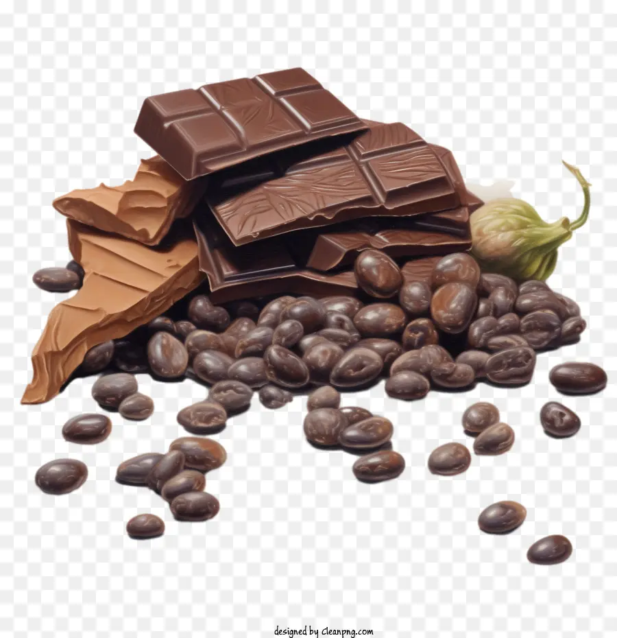 Chocolate，Beans PNG