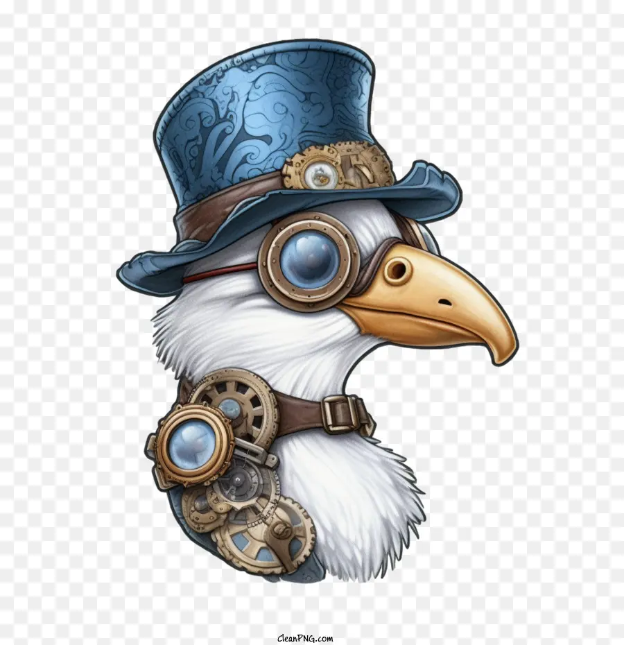 Dodo，Steam Punk PNG