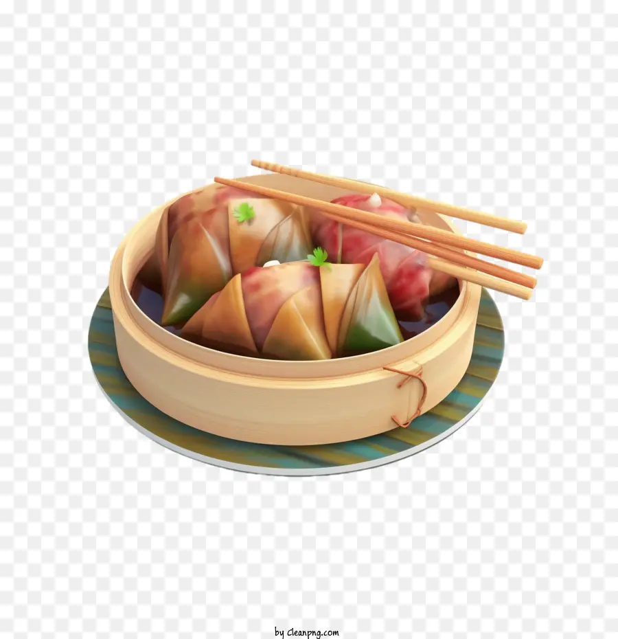 Comida Asiática，Potsticker PNG