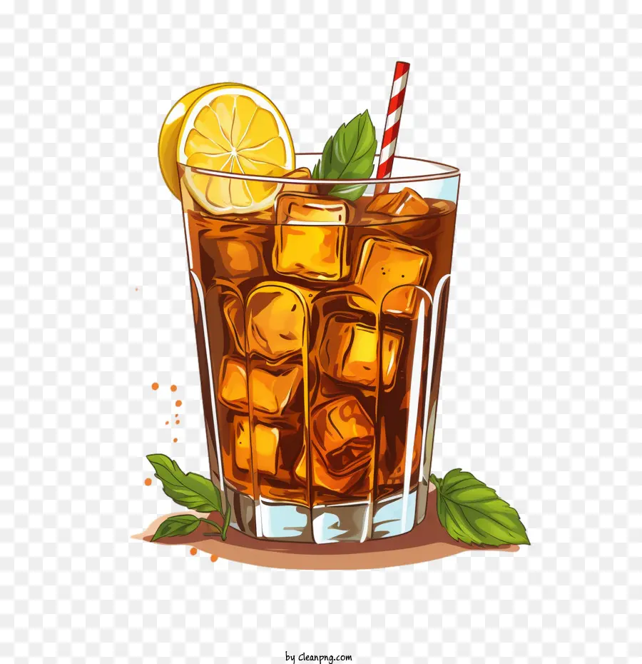 Ice Tea，Verão Bebida PNG