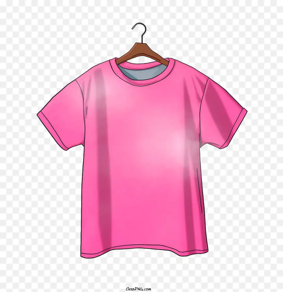 Tshirt，Cor De Rosa PNG