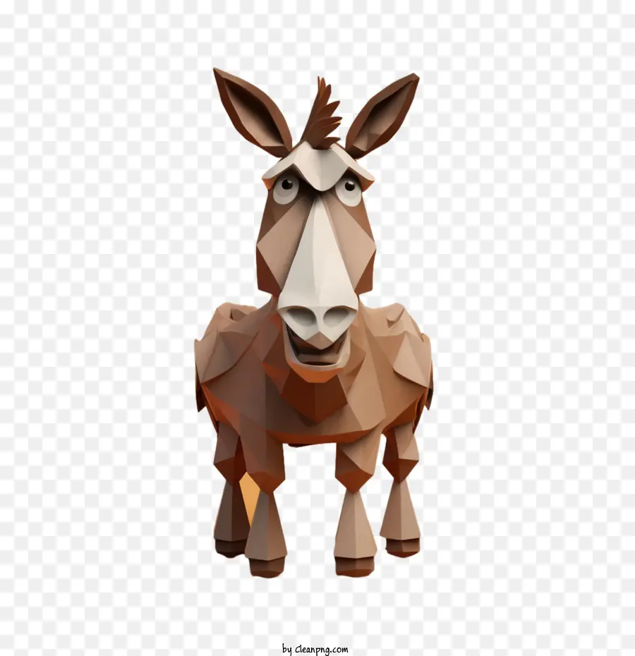 Burro，Art De Papel Burro PNG