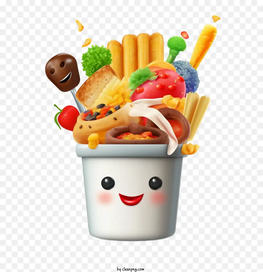 Emoji De Comida，Alimentos PNG