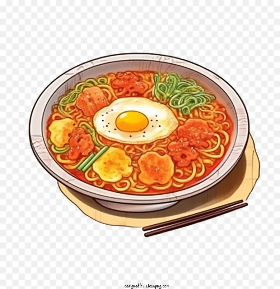 Comida Coreana，Ramen PNG