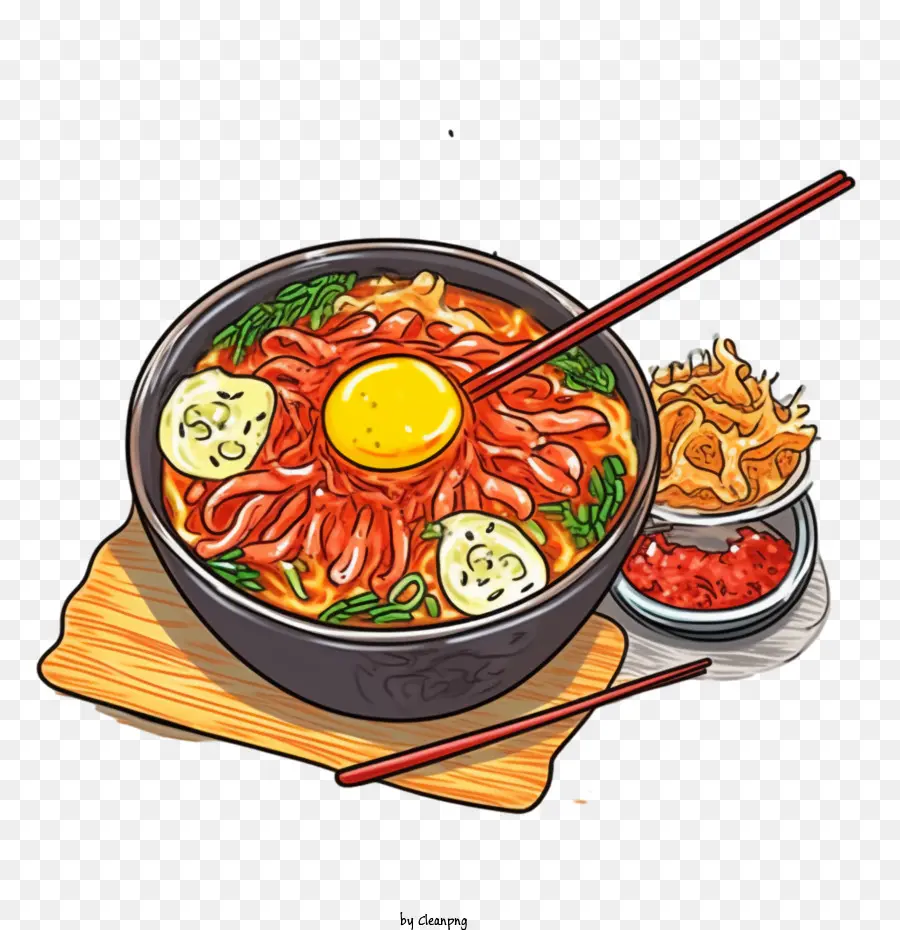 Comida Coreana，Sopa PNG