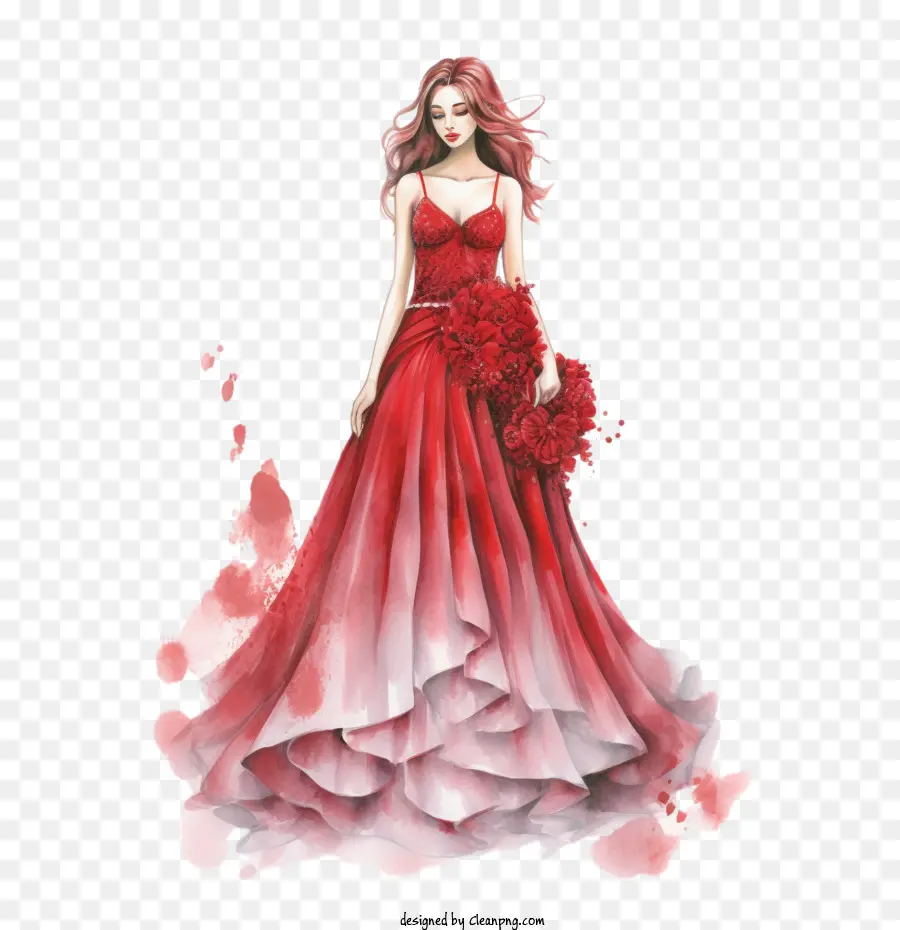Vestido De Noiva，Beleza PNG