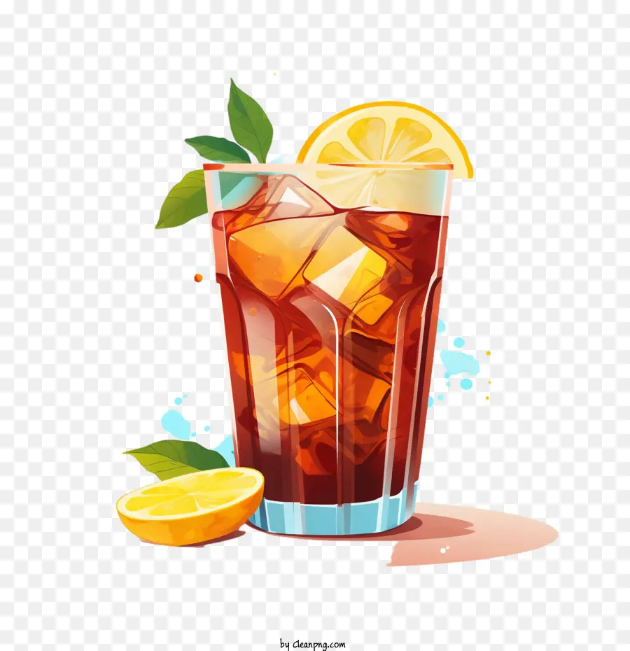 Ice Tea，Verão Bebida PNG