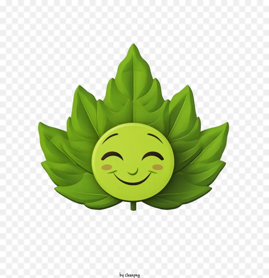 Folha Verde，Sorriso PNG