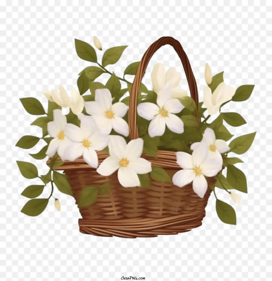 Jasmim，Flores Brancas PNG