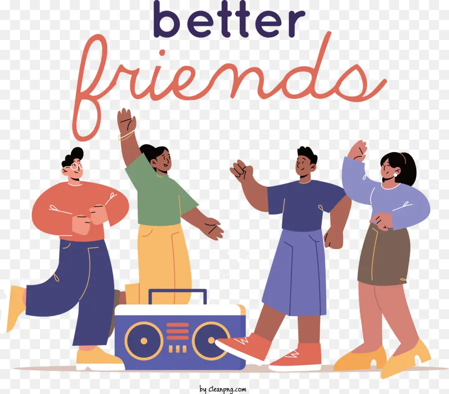 Melhores Amigos，Dia Das Amizades PNG