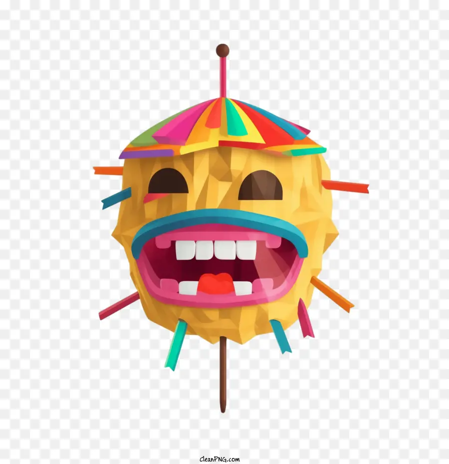 Pinata，Smiley Face PNG