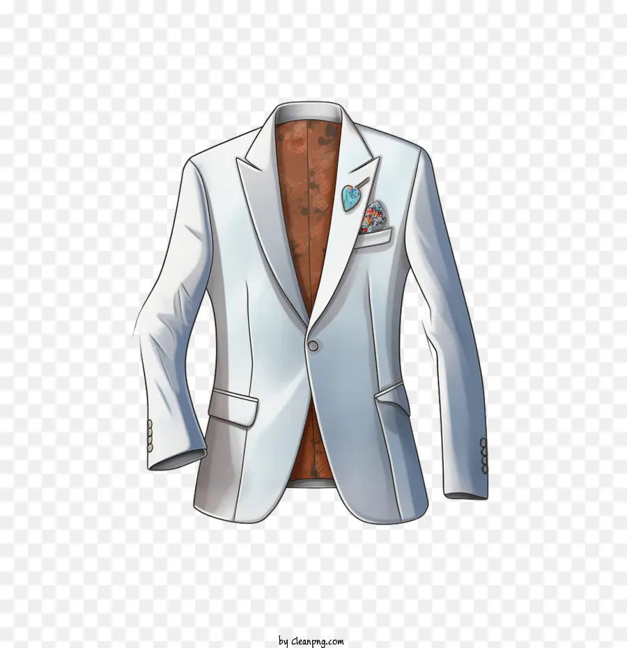 Blazer，Terno Branco PNG