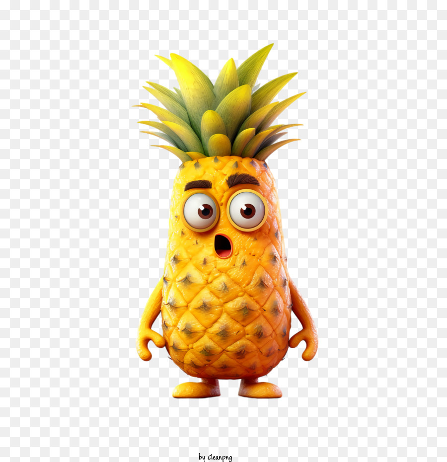 Abacaxi Cartoon Frutas png transparente grátis