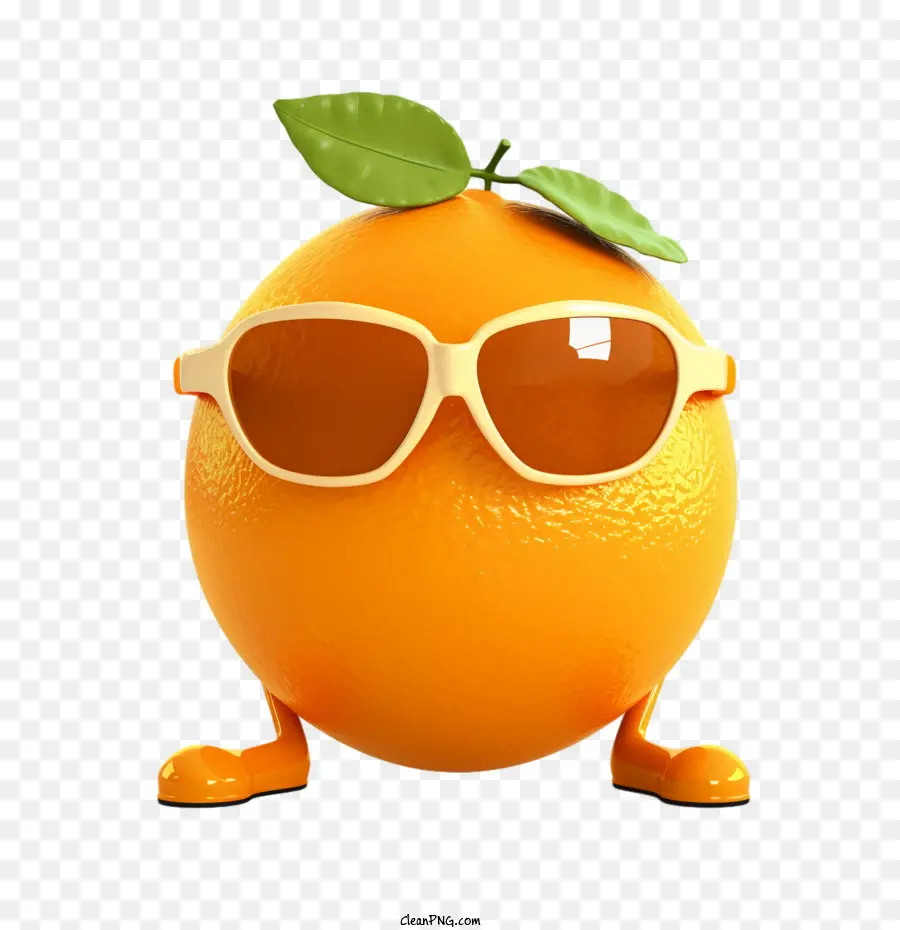 Laranja，óculos De Sol PNG