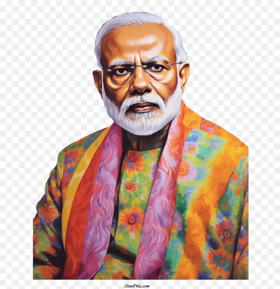 Narendra Modi，Retrato PNG