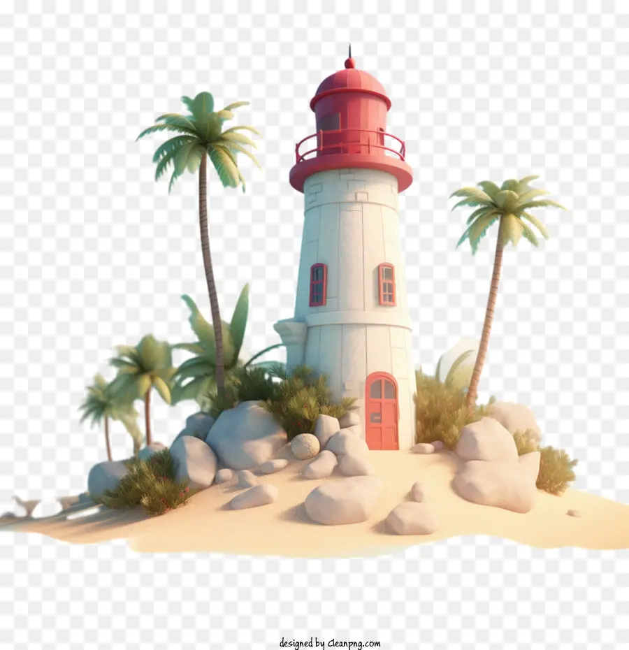 Lighthouse，Praia PNG