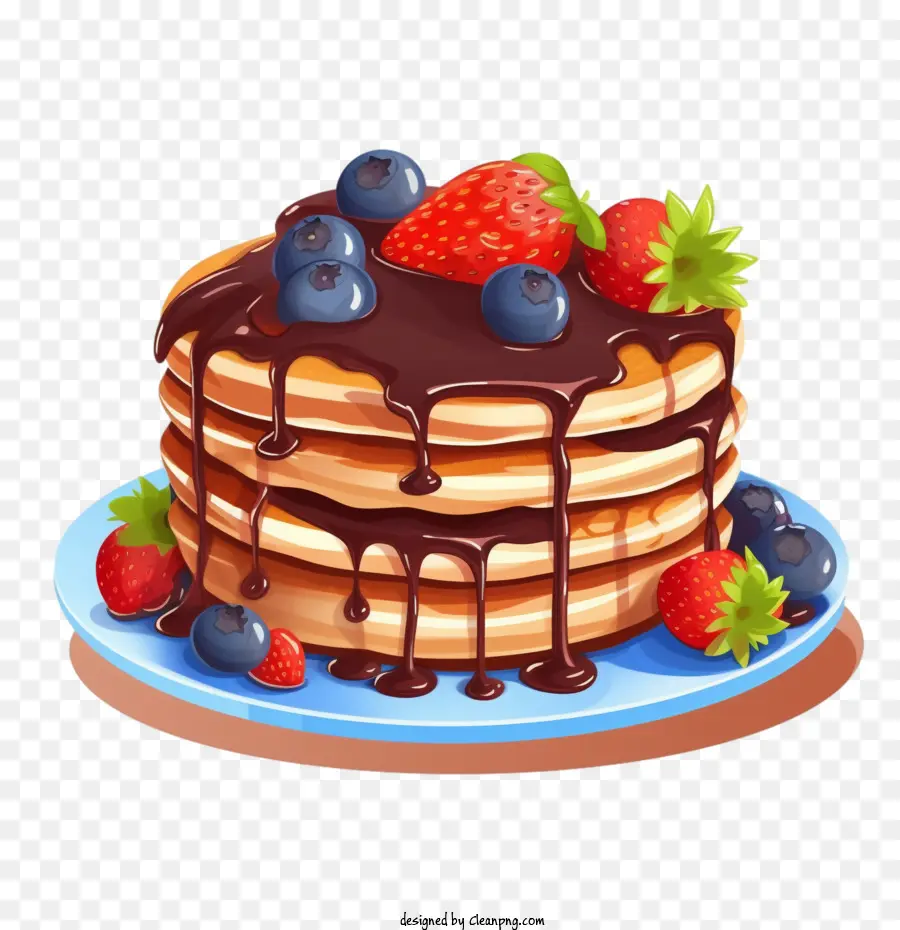 Panqueca De Chocolate，Pancake PNG