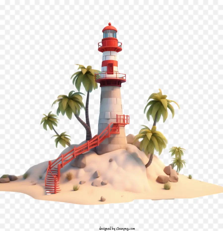 Lighthouse，Praia PNG