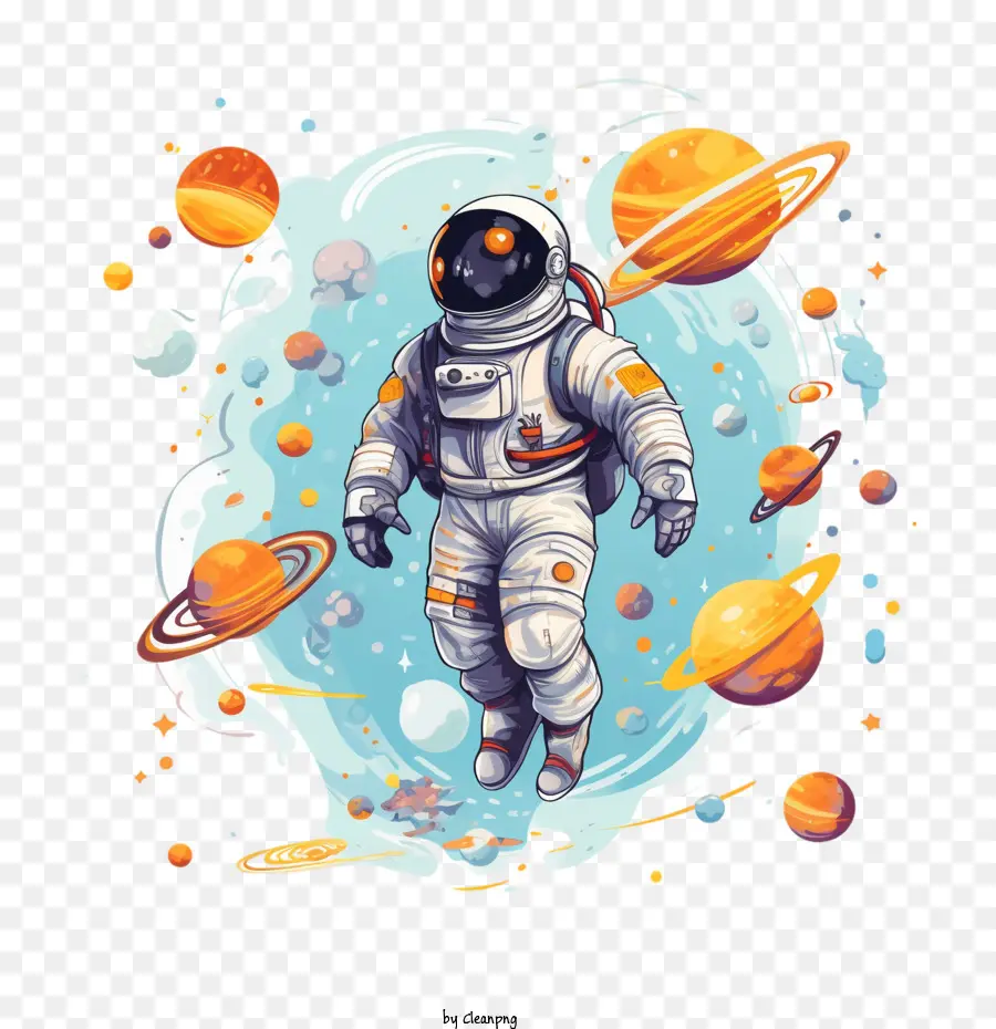 Astronauta，Espaço PNG