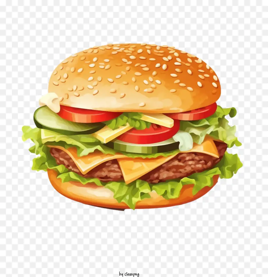 Hamburger，Hambúrguer PNG