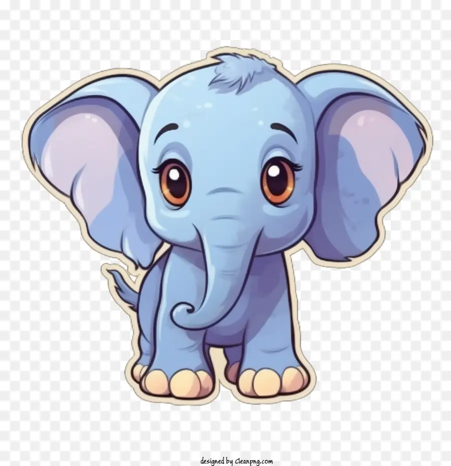 Bebê Elefante，Elefante Fofo PNG