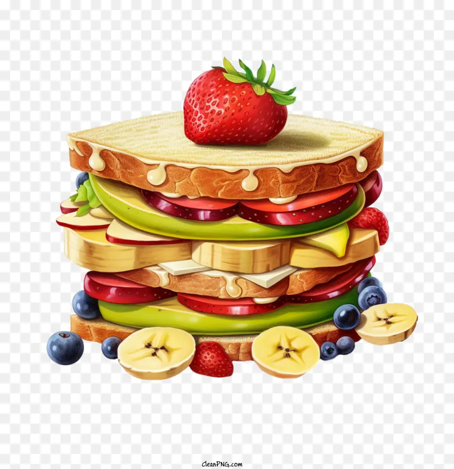 Frutas Sanduíche，Sanduíche PNG