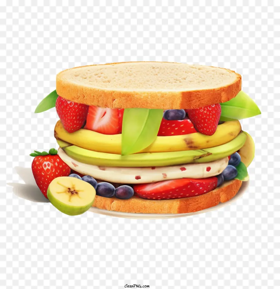 Frutas Sanduíche，Sanduíche PNG