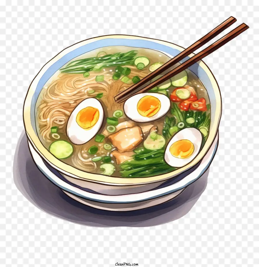 Macarrões，Sopa De Macarrão Ramen PNG