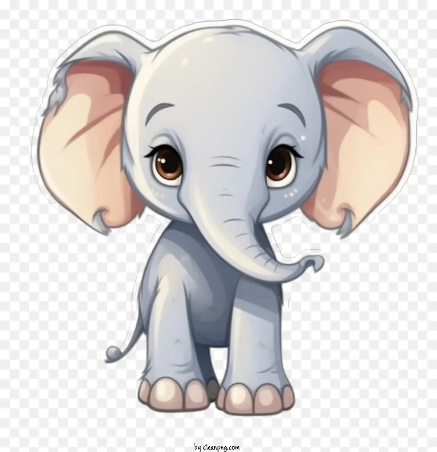 Bebê Elefante，Elefante Bonito PNG