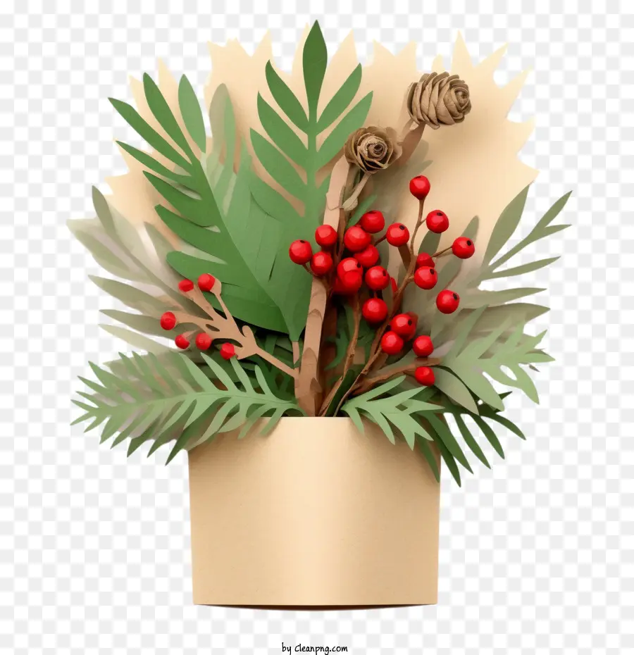 Presente De Natal，Ramalhete PNG