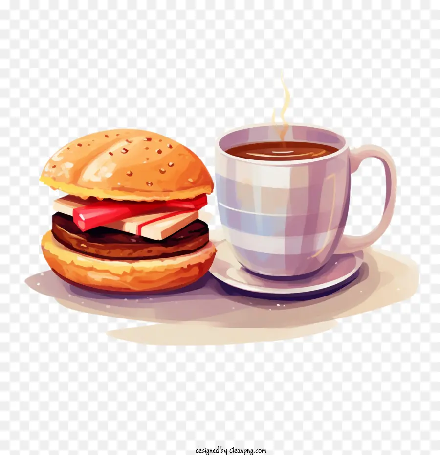 Hamburger，Café PNG