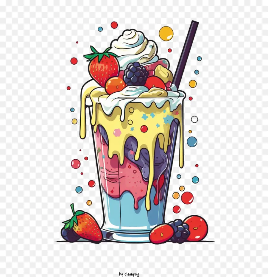 Milk Shake De Frutas，Milk Shake PNG