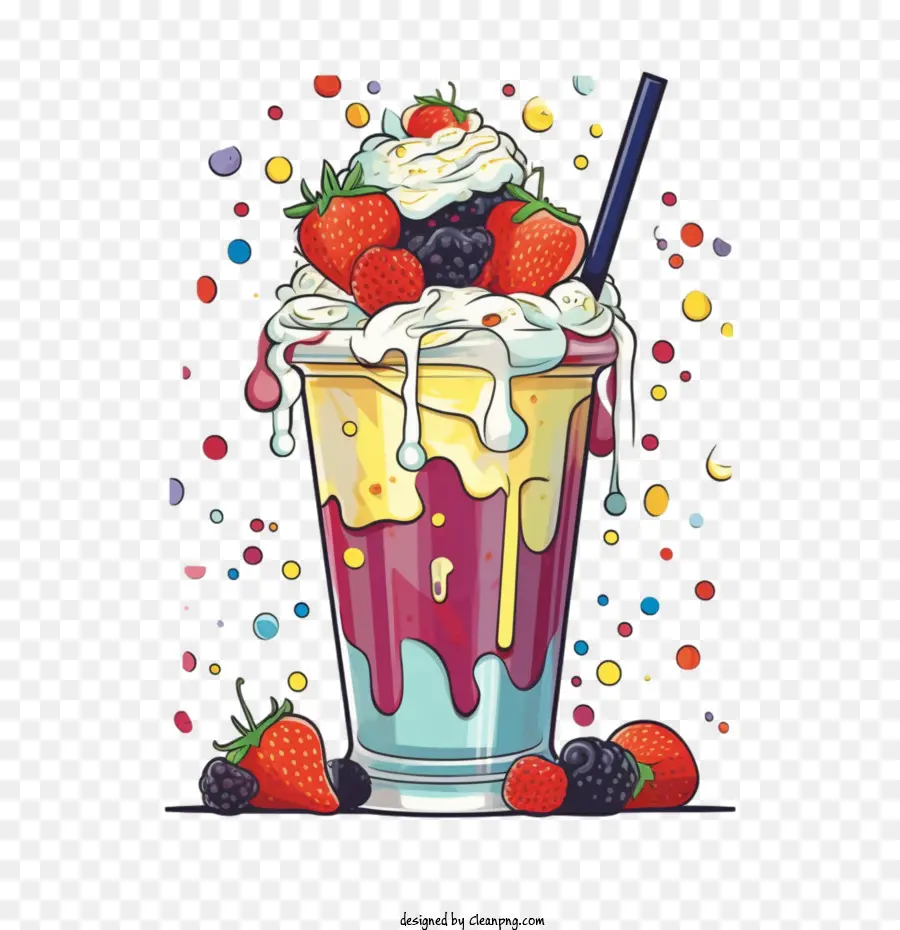 Milk Shake De Frutas，Milk Shake PNG