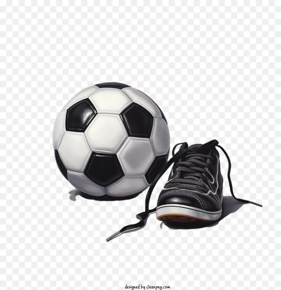 Sapatos De Futebol，Bola De Futebol PNG